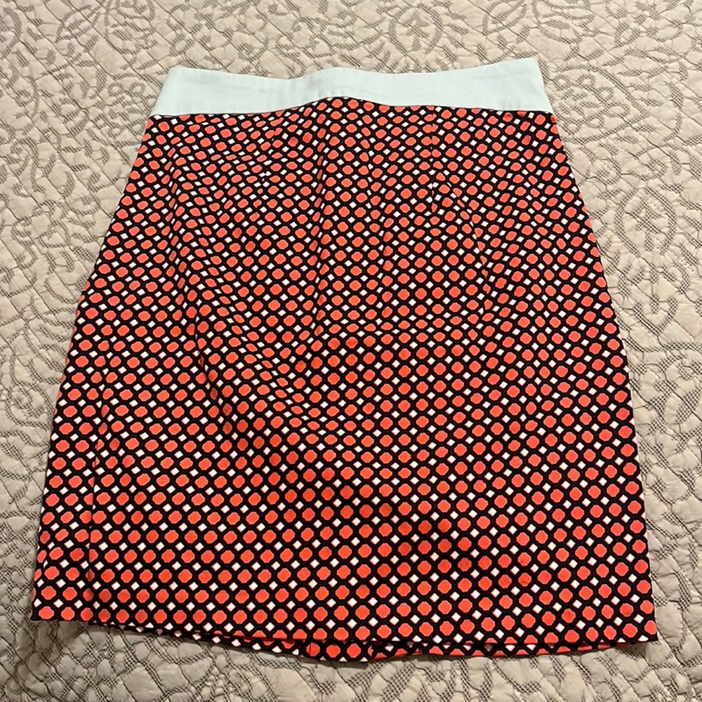 Orange & black pencil skirt | Darling | women S | great condition | 1960s style